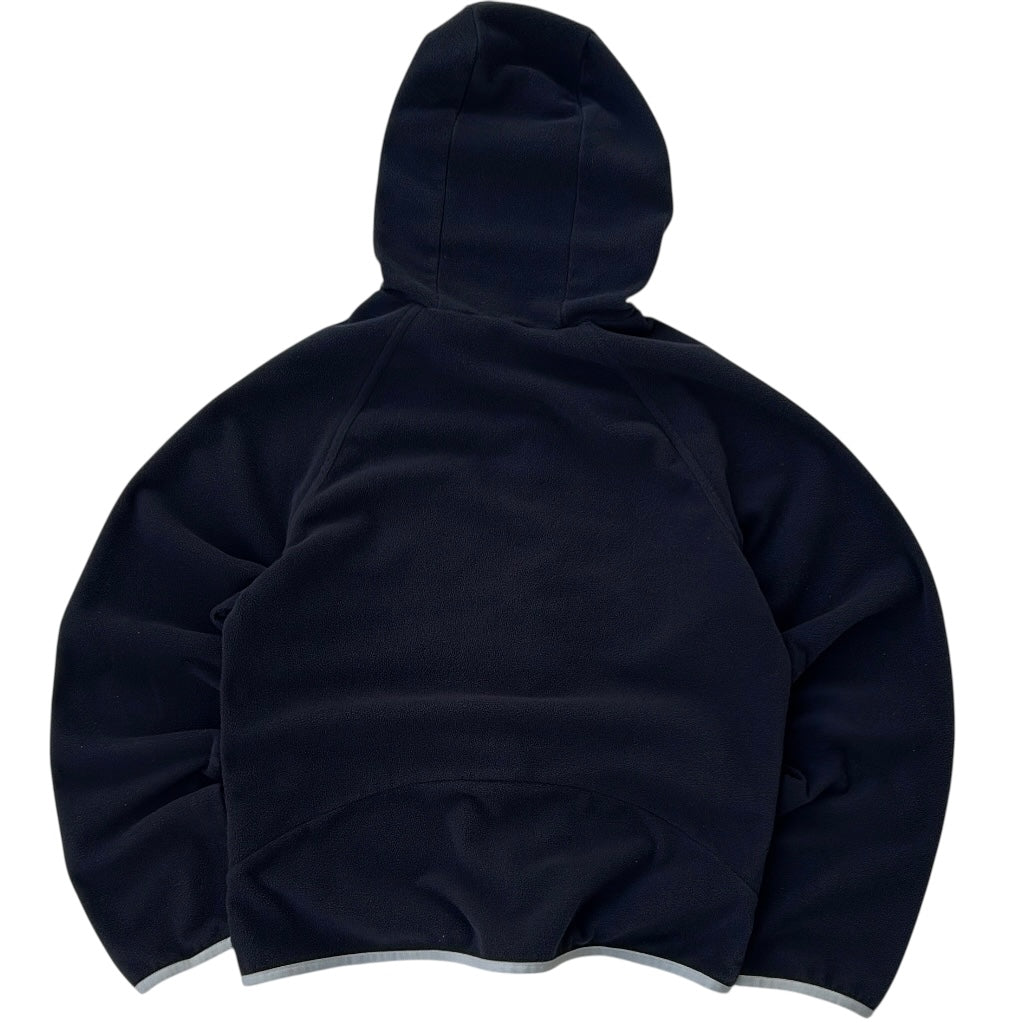 Adidas Navy x Baby blue Hooded Fleece Jacket