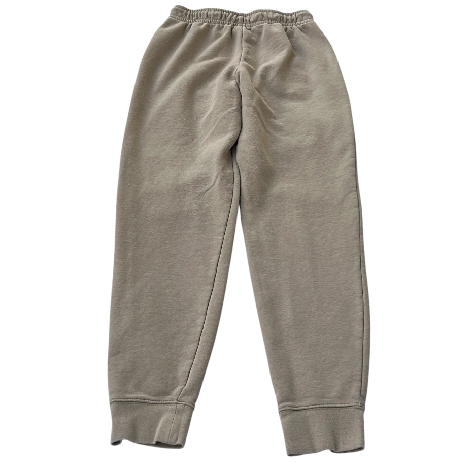 Nike embroidery logo Beige Adjustable Joggers