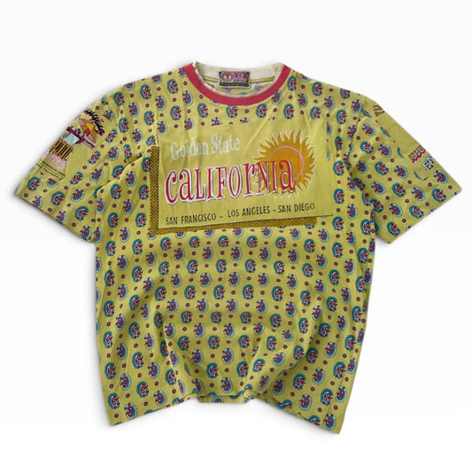 California golden state graphic tee