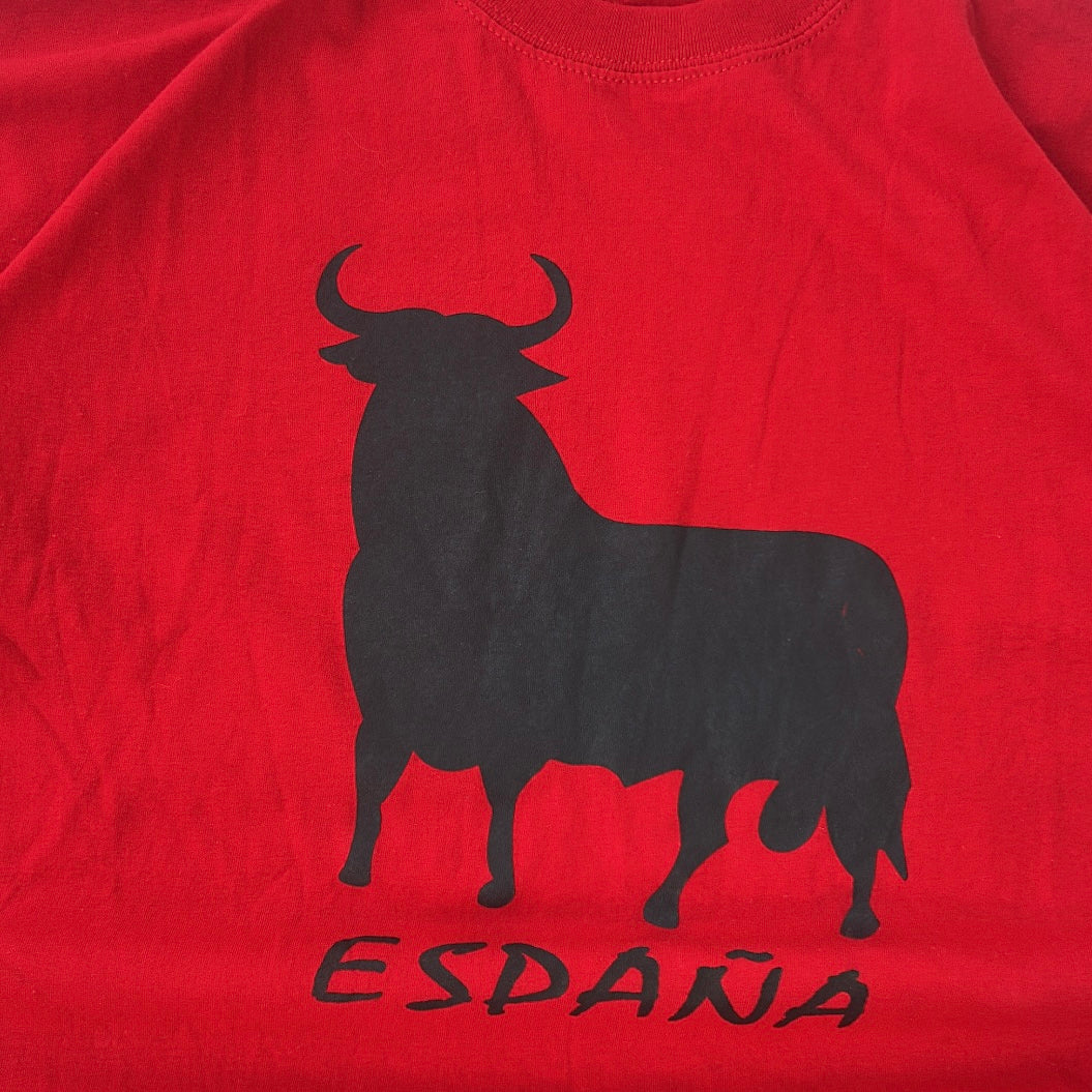 Espana bull red grpahic tee