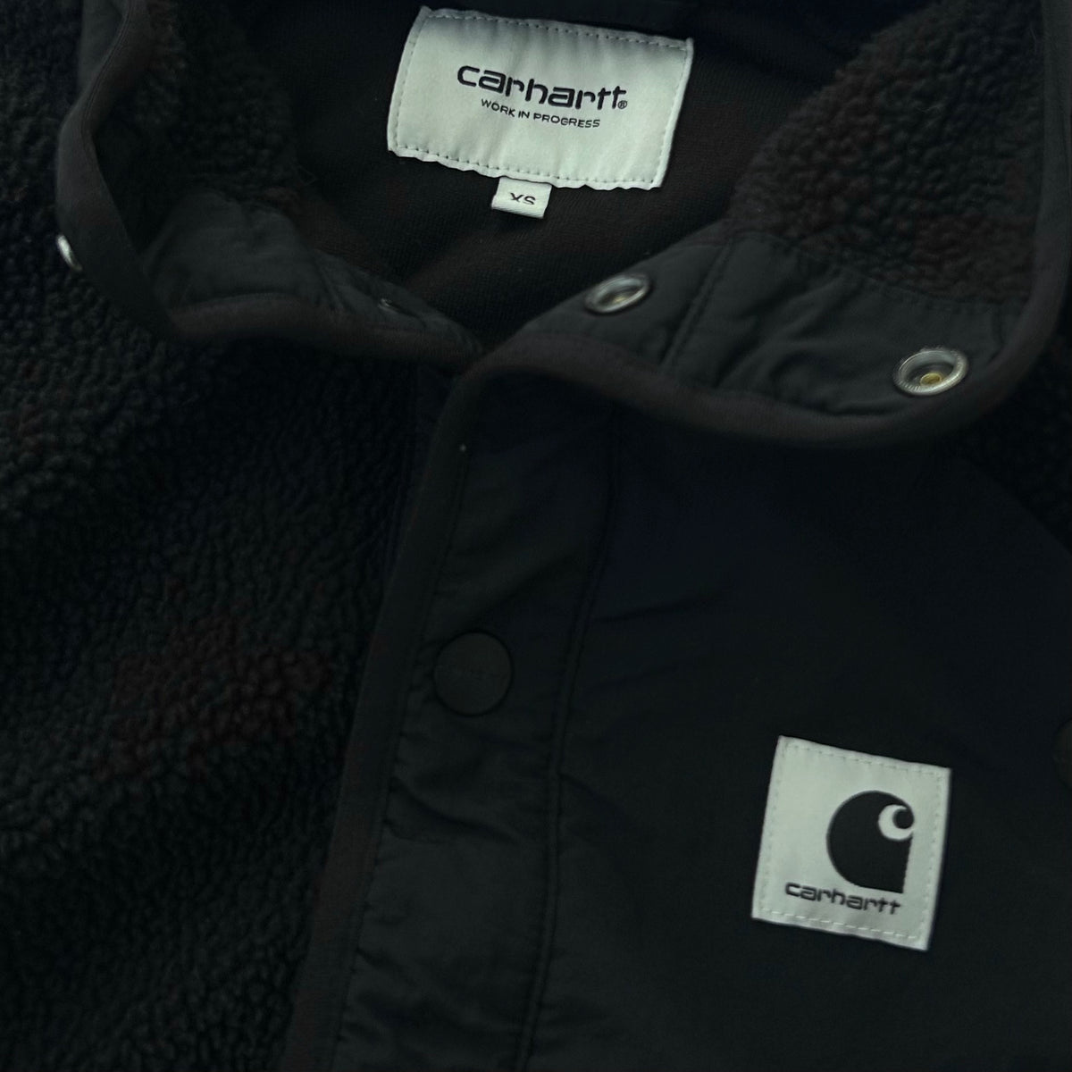 Carhartt fuzzy fleece jacket (Boxy fit)