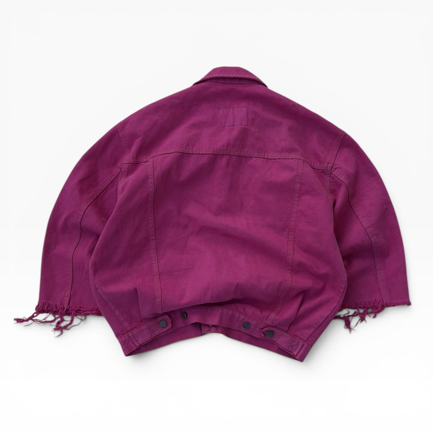 Hot pink Clark denim jacket