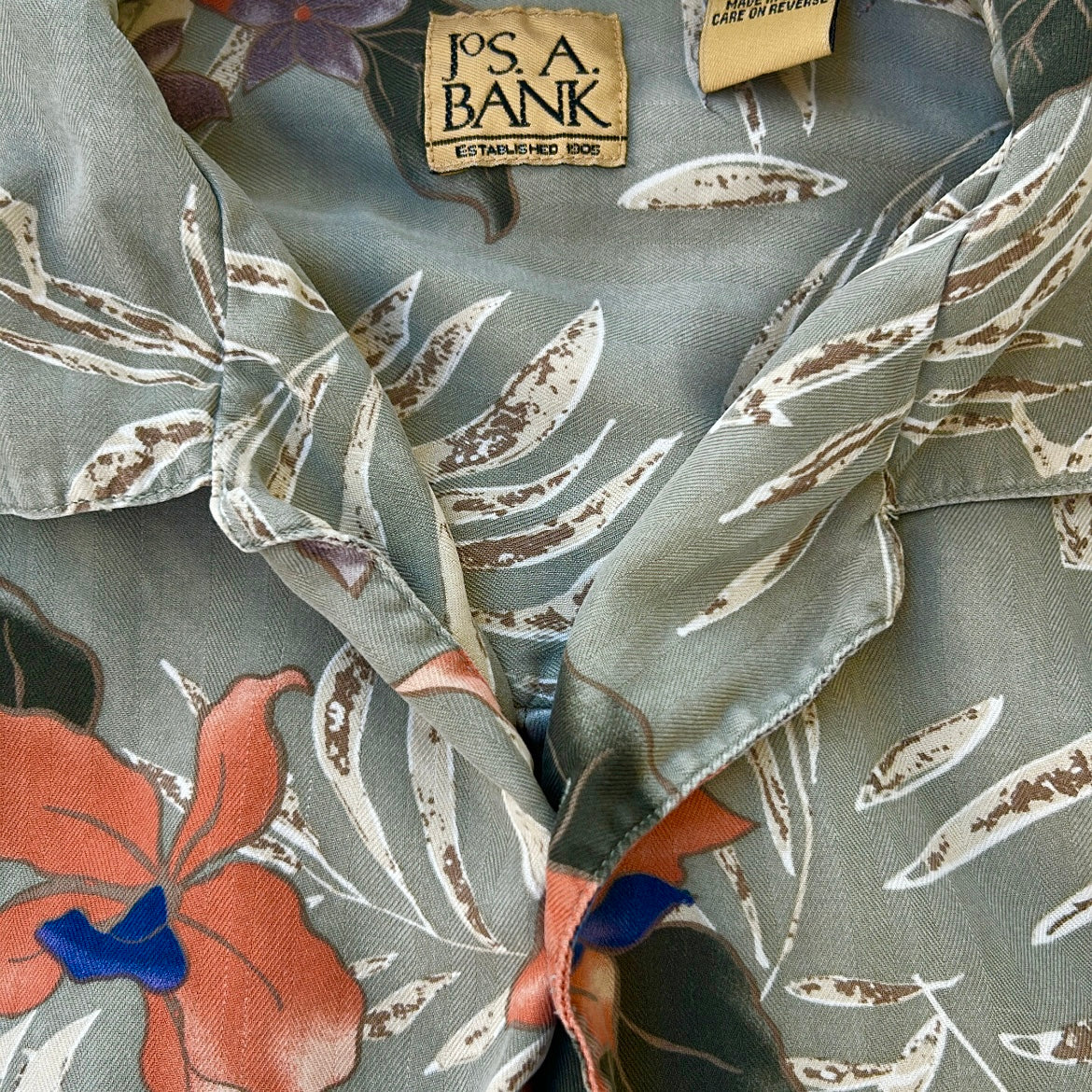Jos. A. Bank. Hawaiian shirt