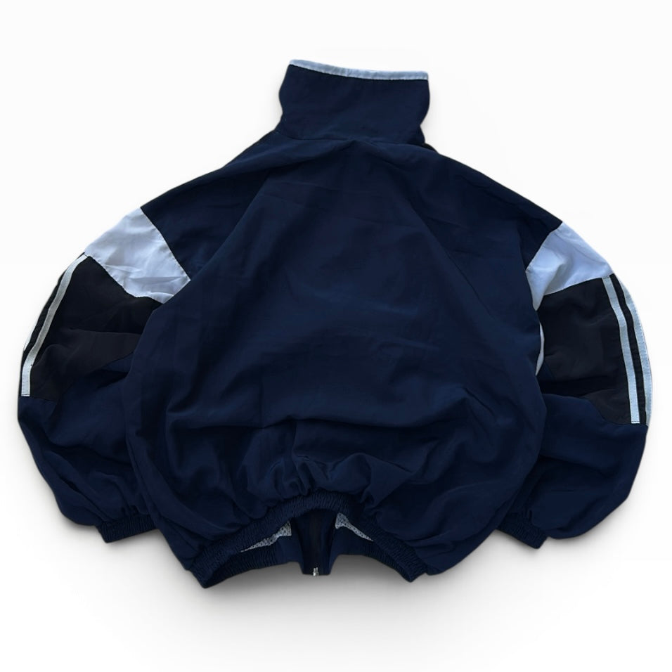 Adidas Navy shell full zip jacket