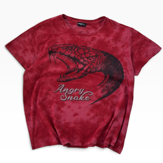 Angry snake grpahic tee