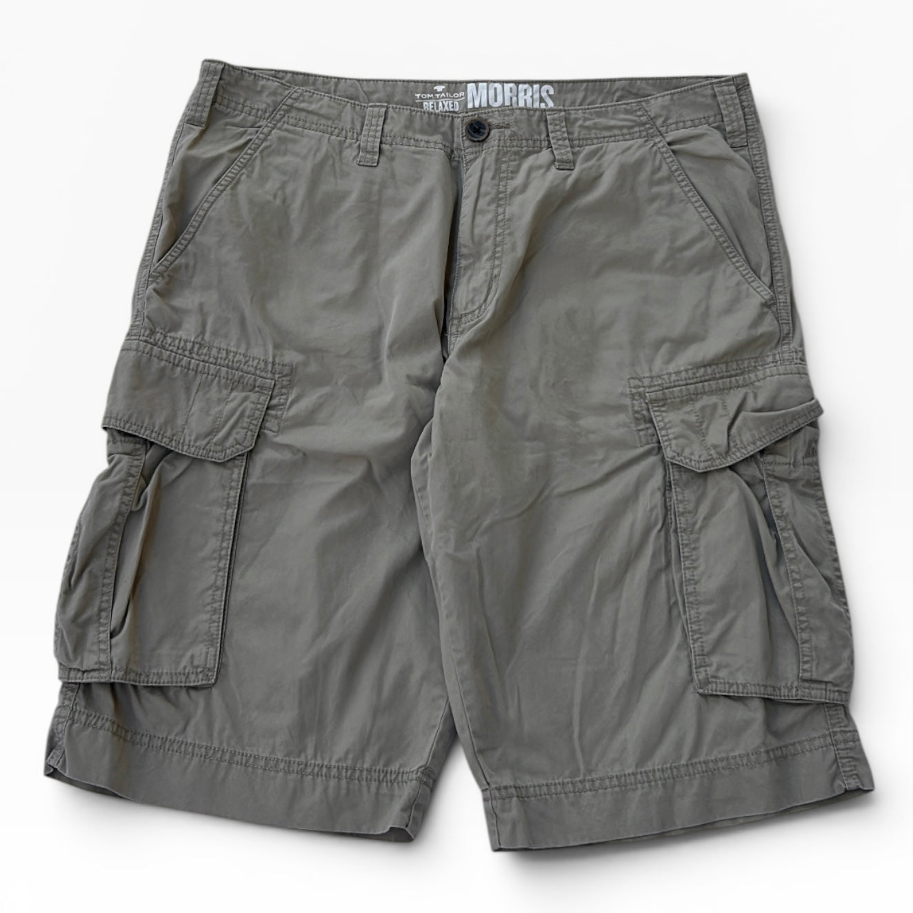 Tom tailor Beige cargo bermuda shorts