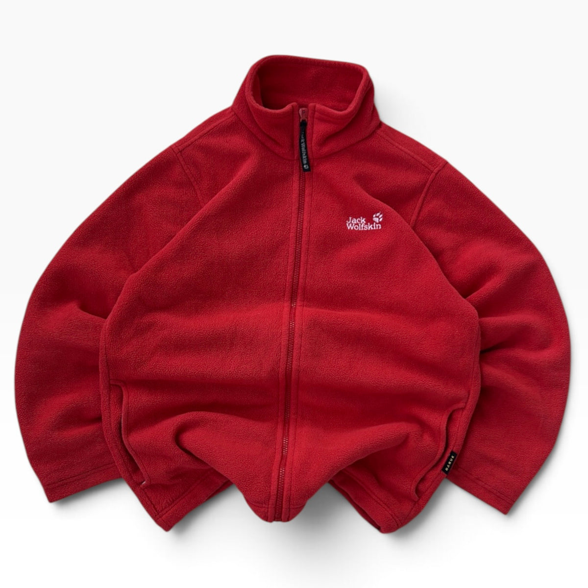Jack wholfskin hiking zip up adjustable fleece