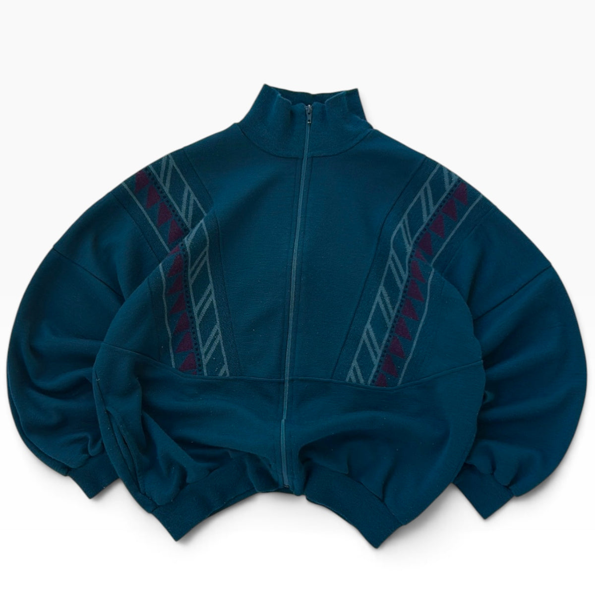 Voith 70’s style full zip sweatshirt jacket