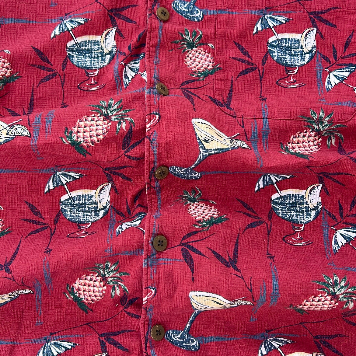 Palm Island Hawaiian cocktail shirt