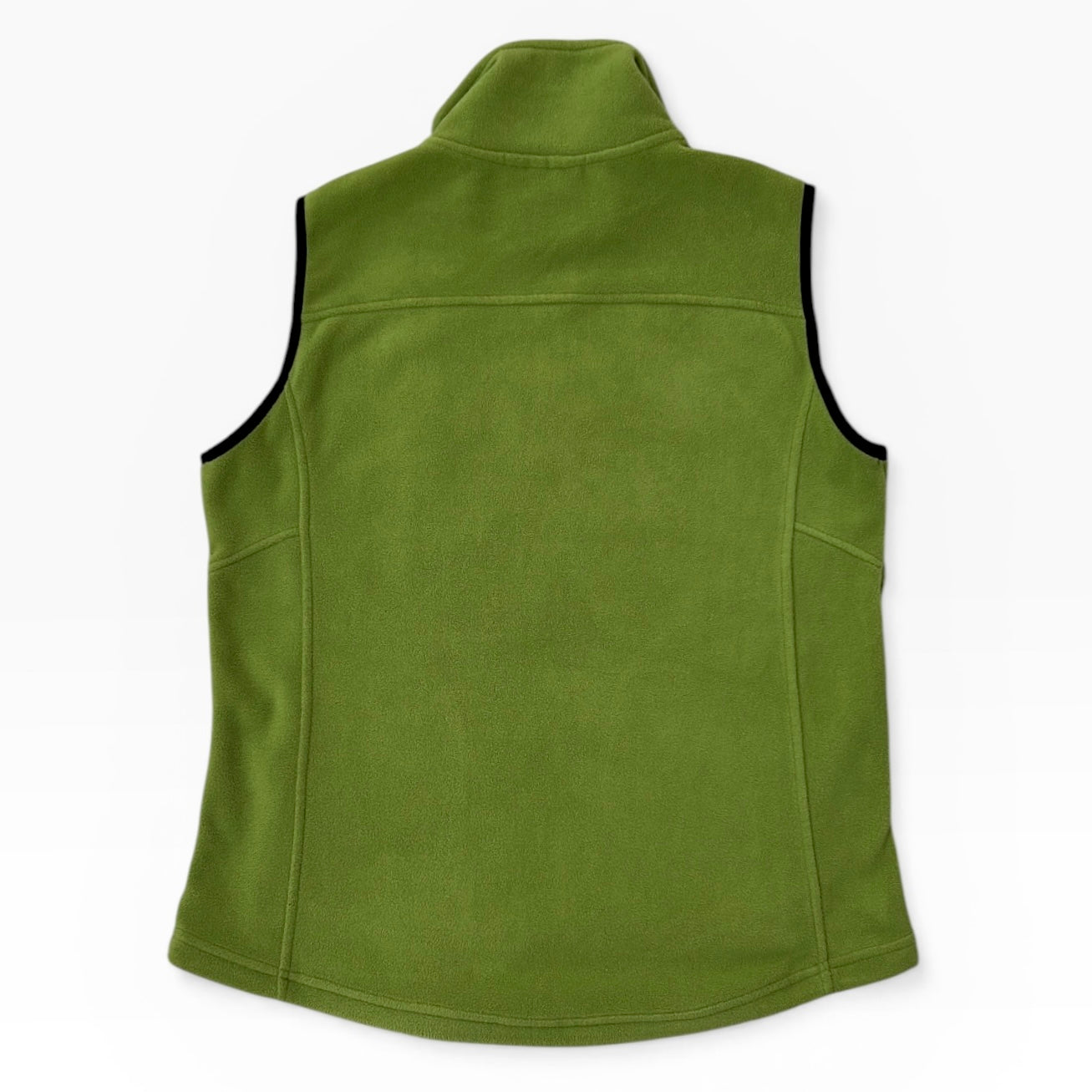 Light green vintage full zip adjustable fleece jacket