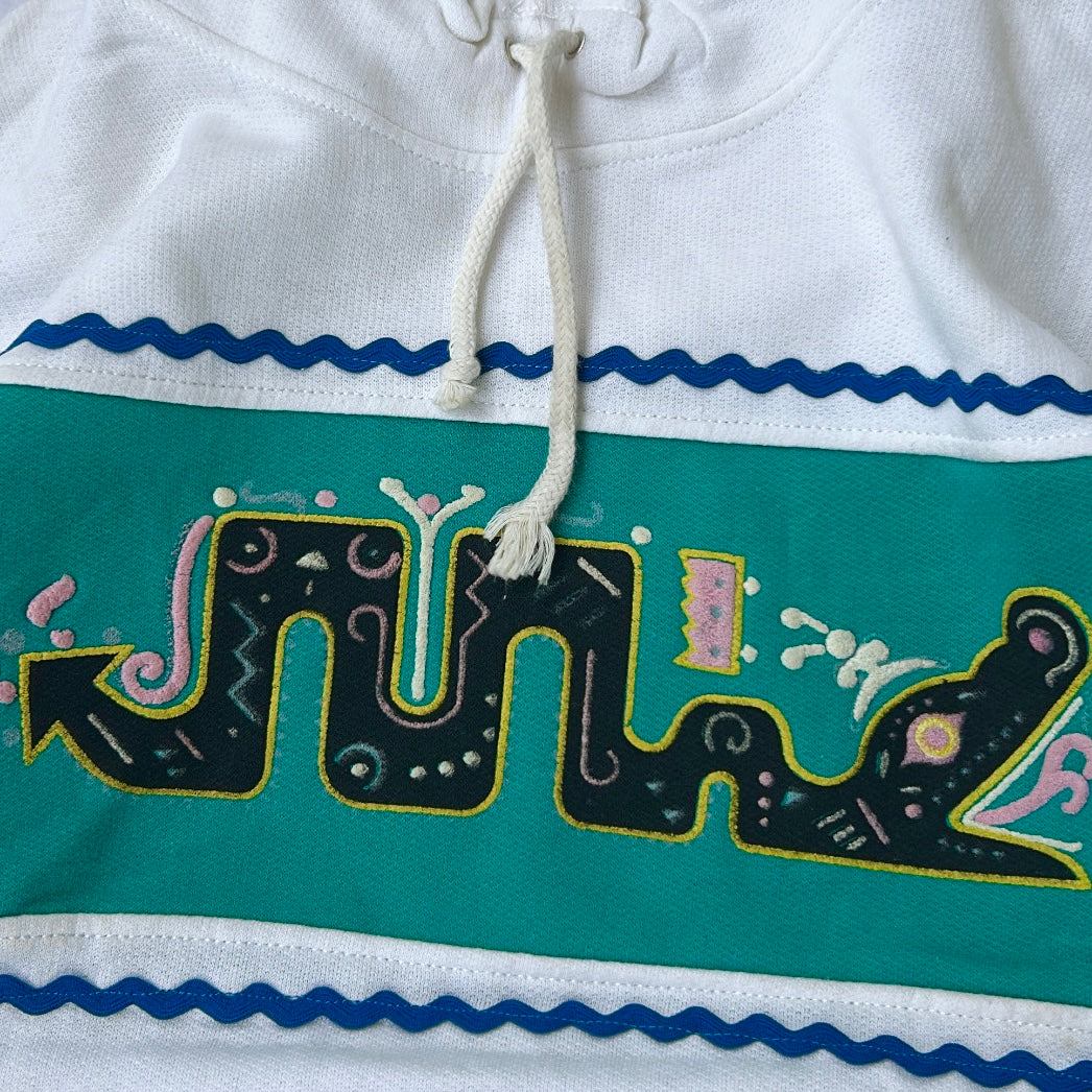 Graphic 80’s style sweatshirt