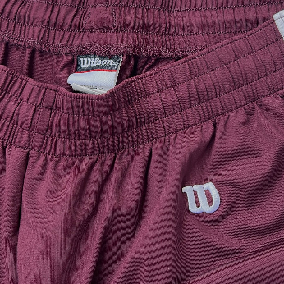 Wilson sports man burgundy shorts (adjustable waist)