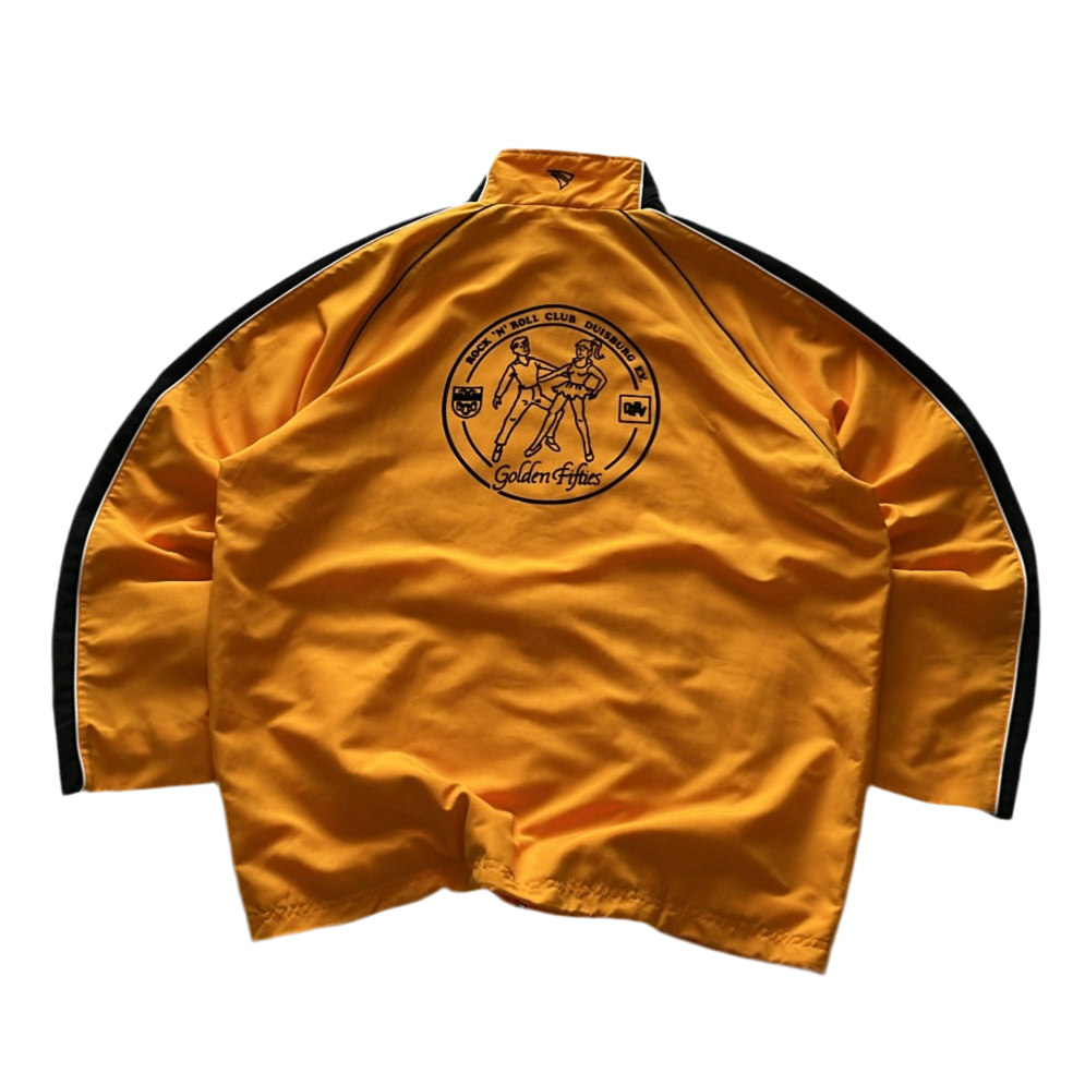 Graphic Back Track Jacket