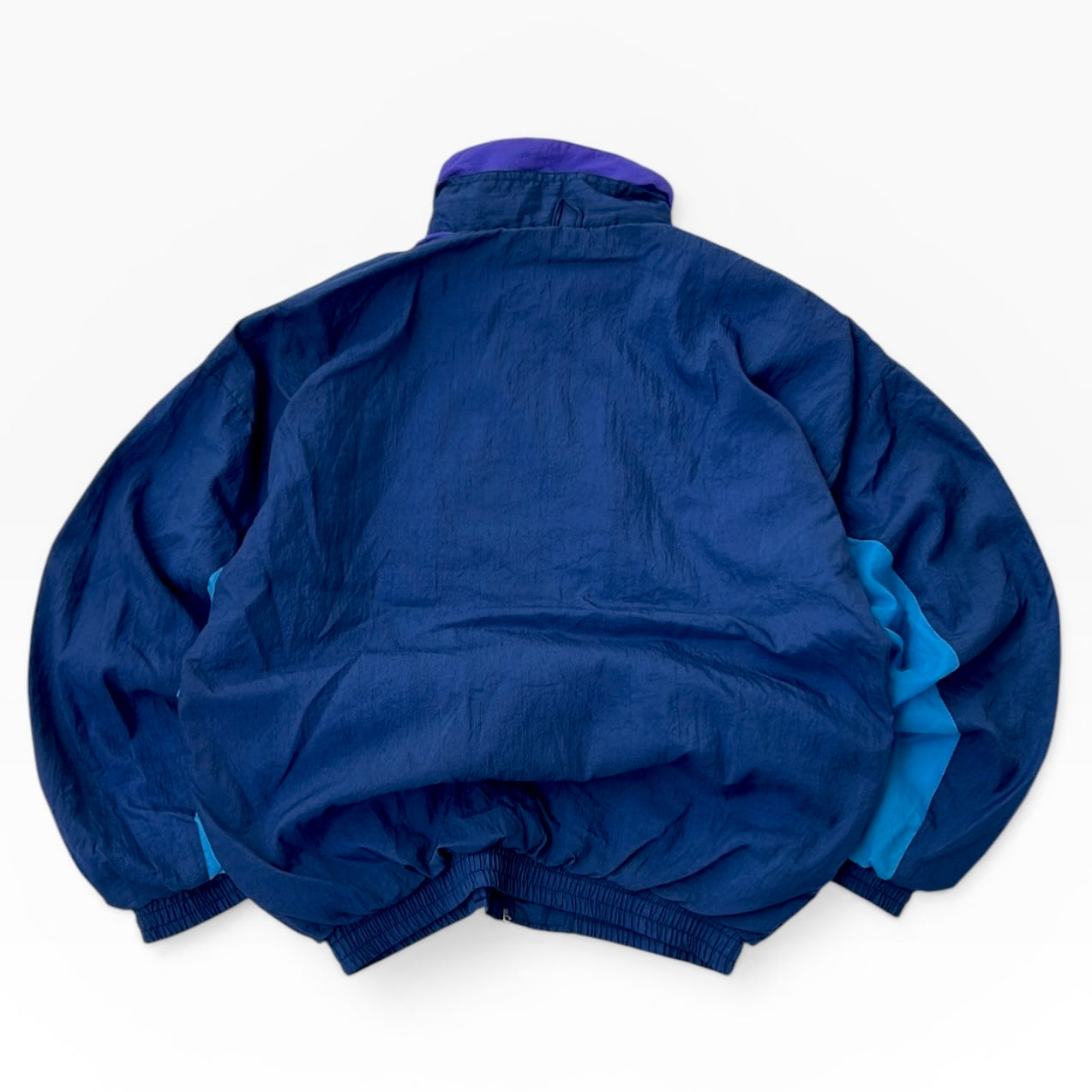 90s Colourful Full zip shell jacket