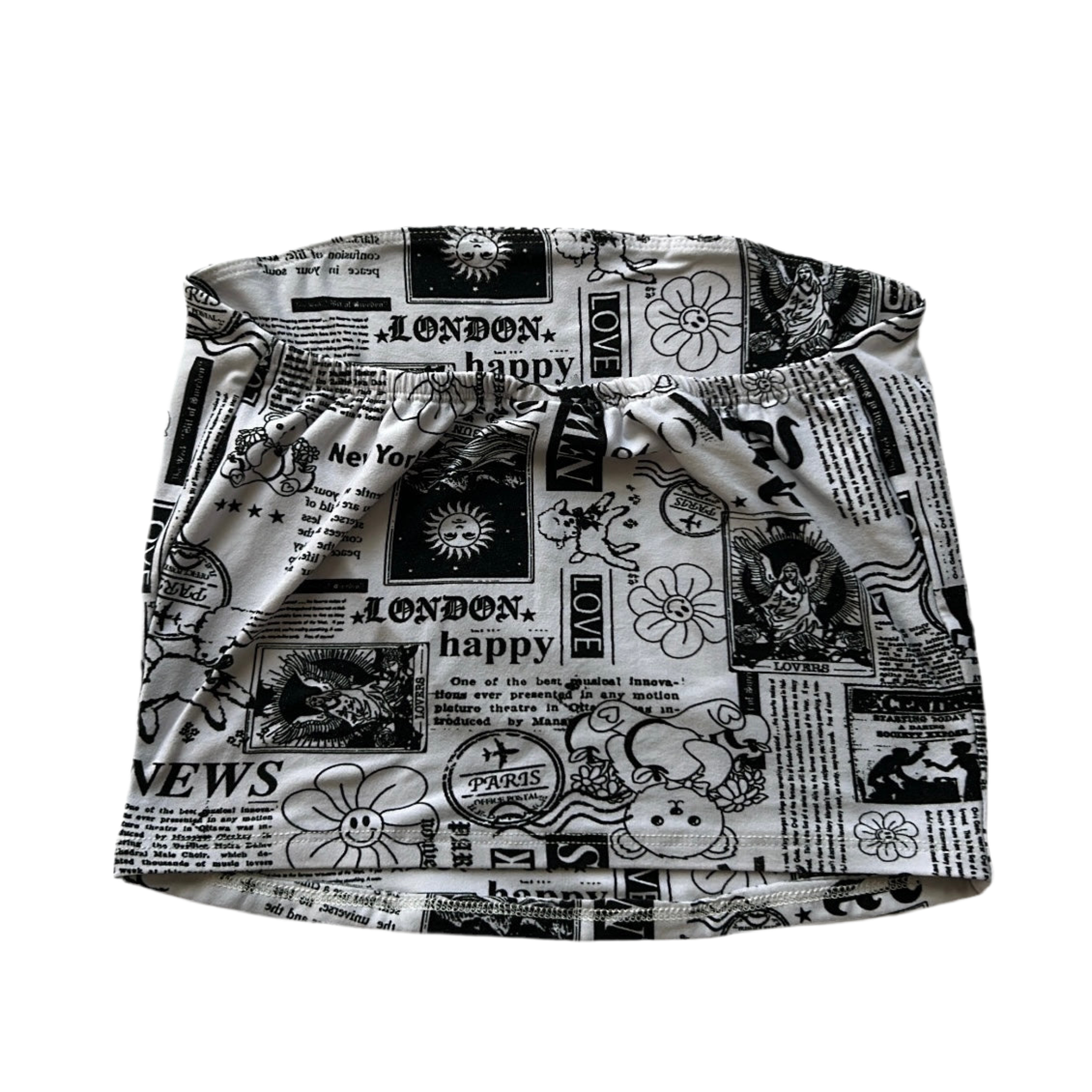 Graphic Tube Top