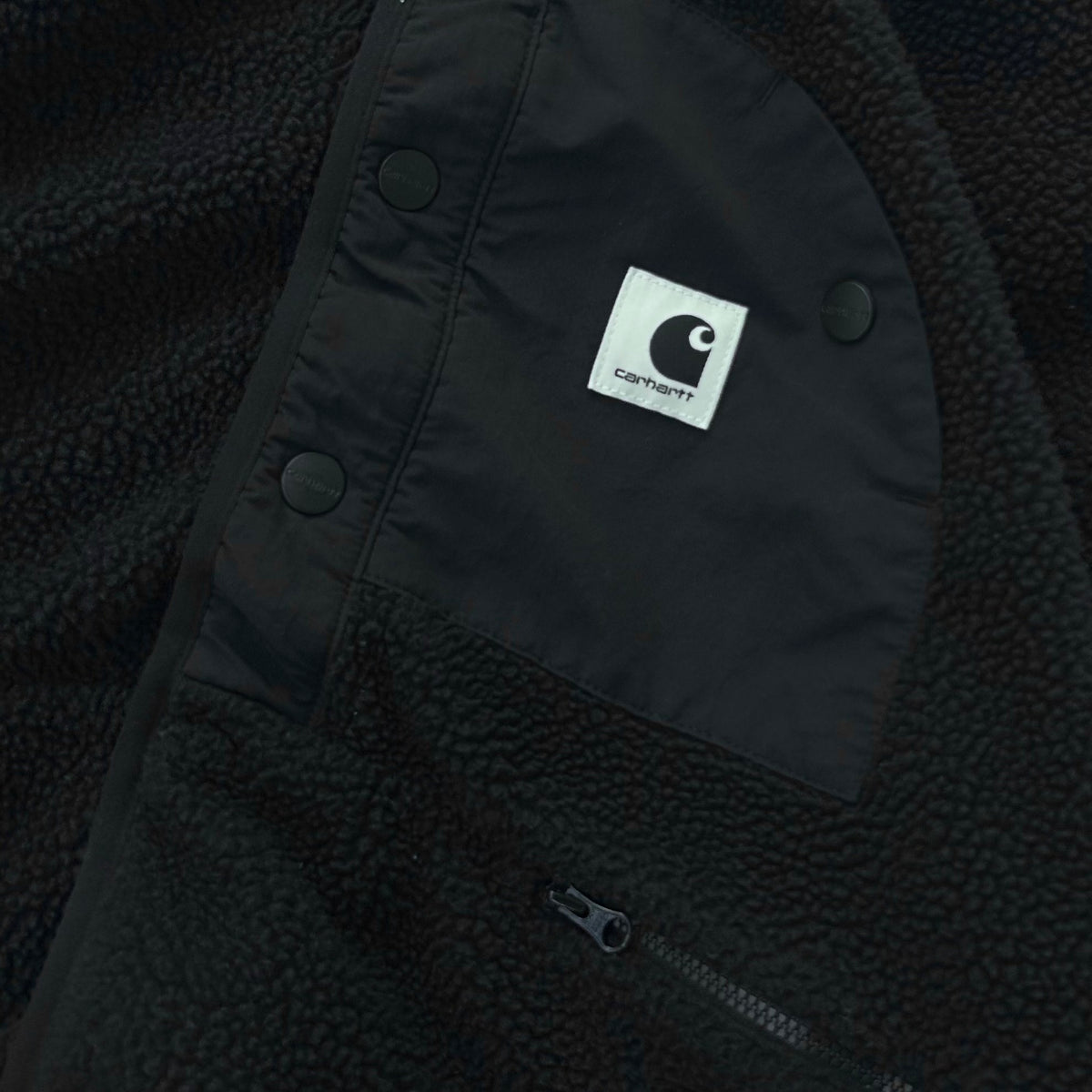 Carhartt fuzzy fleece jacket (Boxy fit)