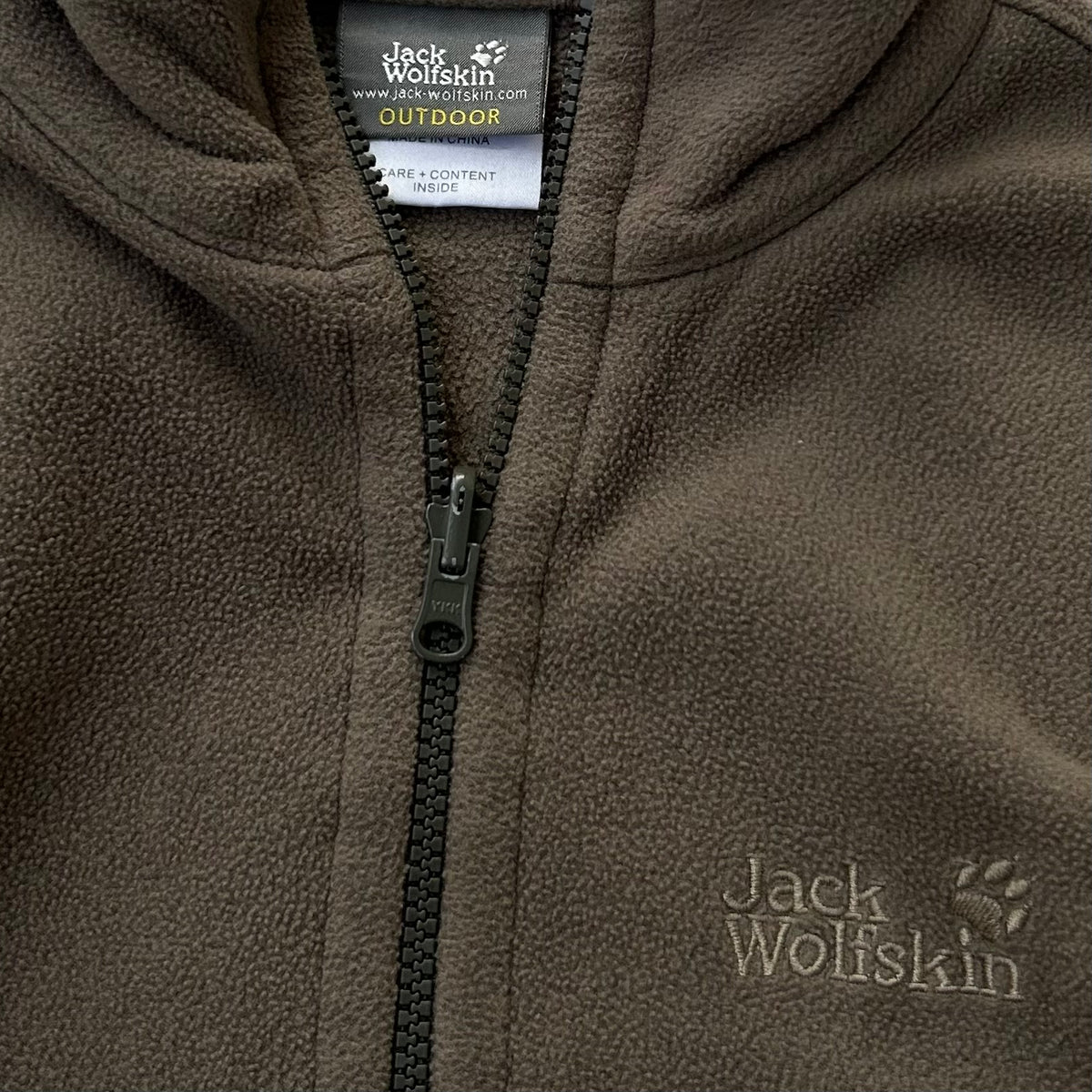 Jack Wholfskin moca adjustable fleece jacket