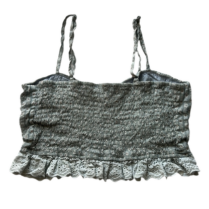 Strappy Ruffled Top