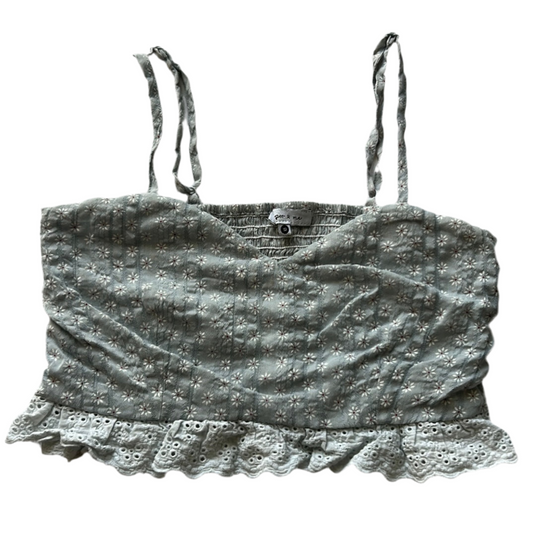 Strappy Ruffled Top