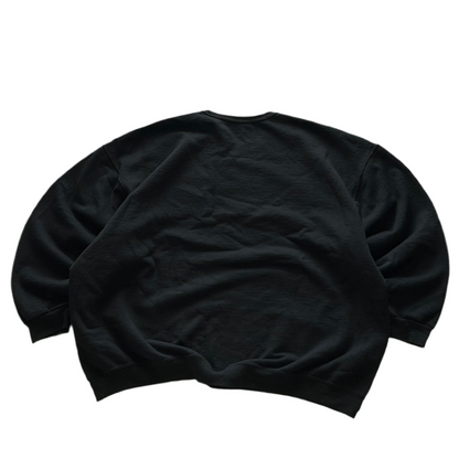 Black Plain Sweatshirt