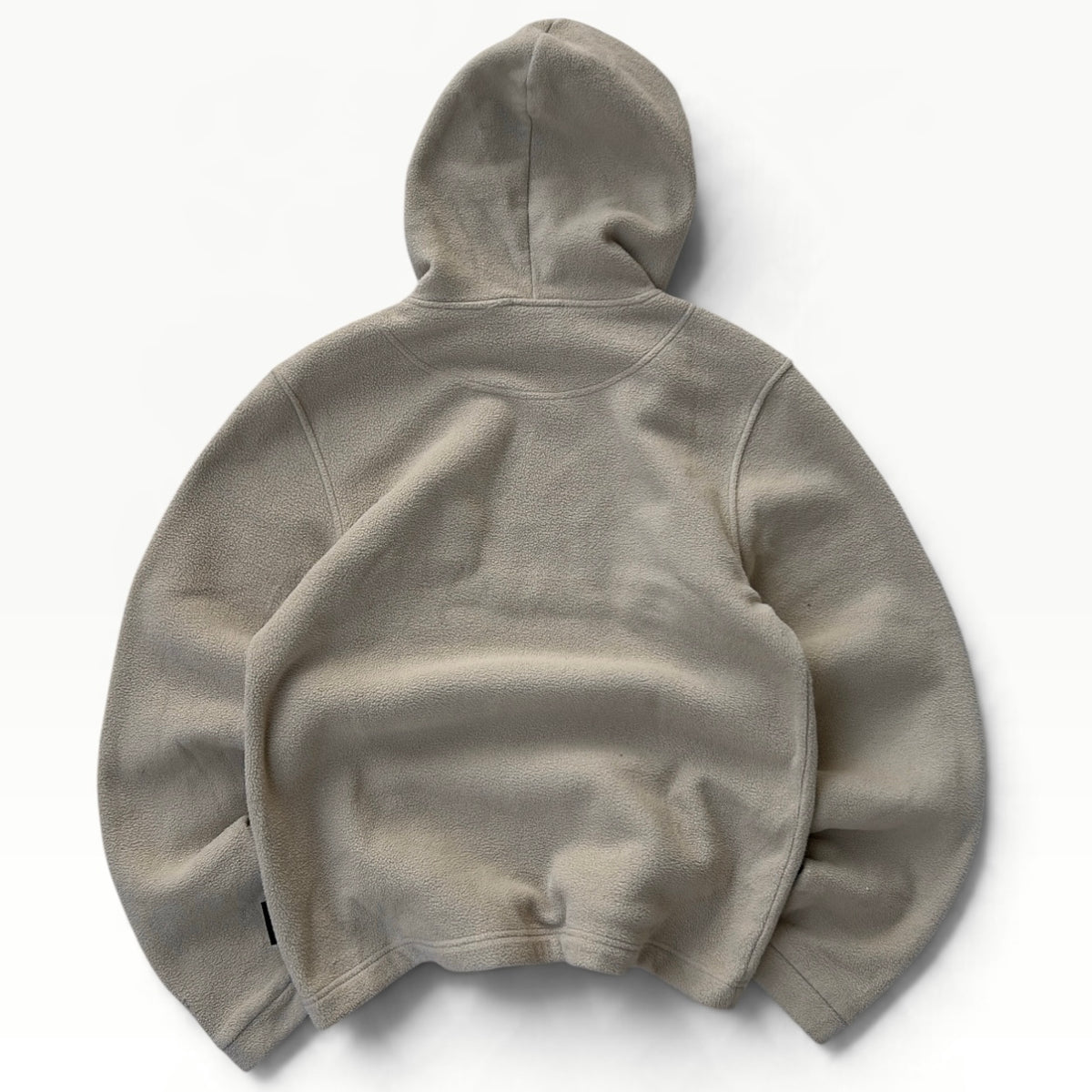 Jack Wholfskin beige hoodie fleece