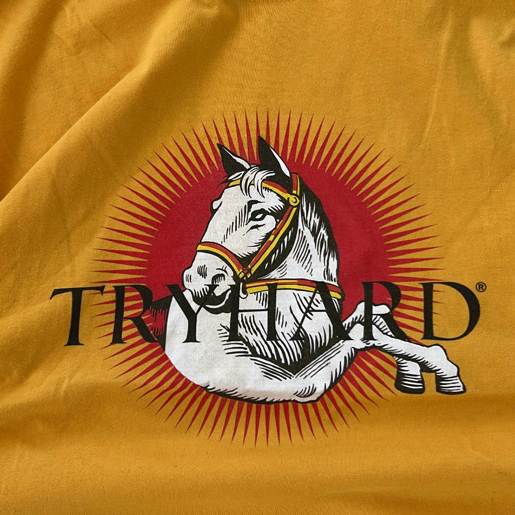 Tryhard horse graphic tee