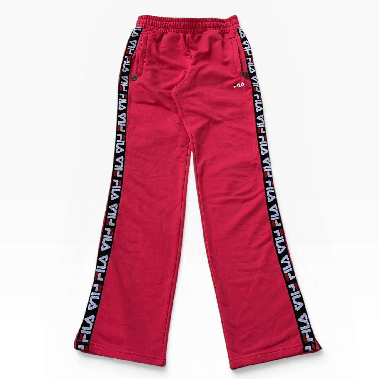 Fila Hot pink flare pink Adjustable joggers