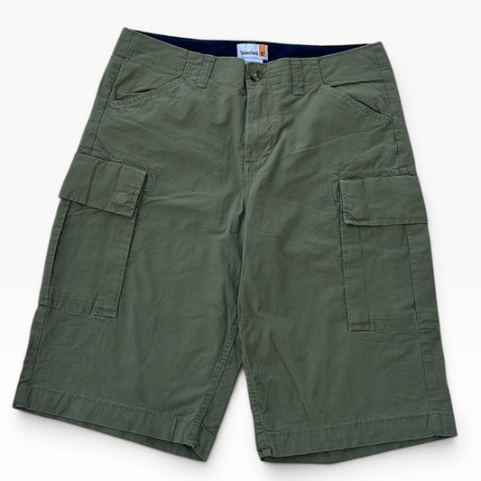 Timberland khaki cargo bermuda shorts