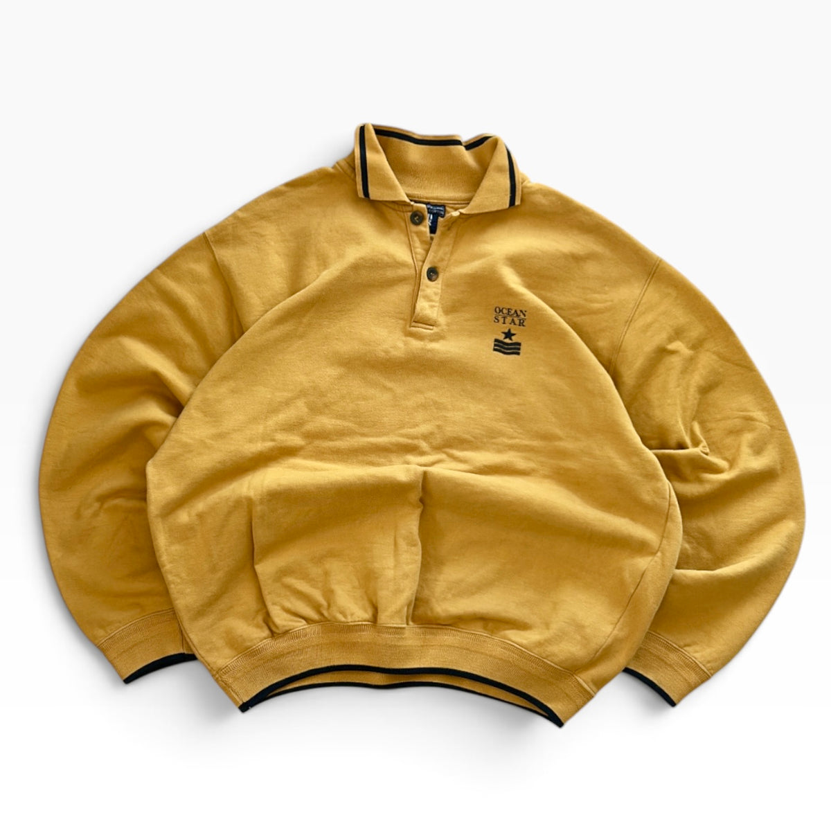 Graphic 1/4 Button up sweatshirt
