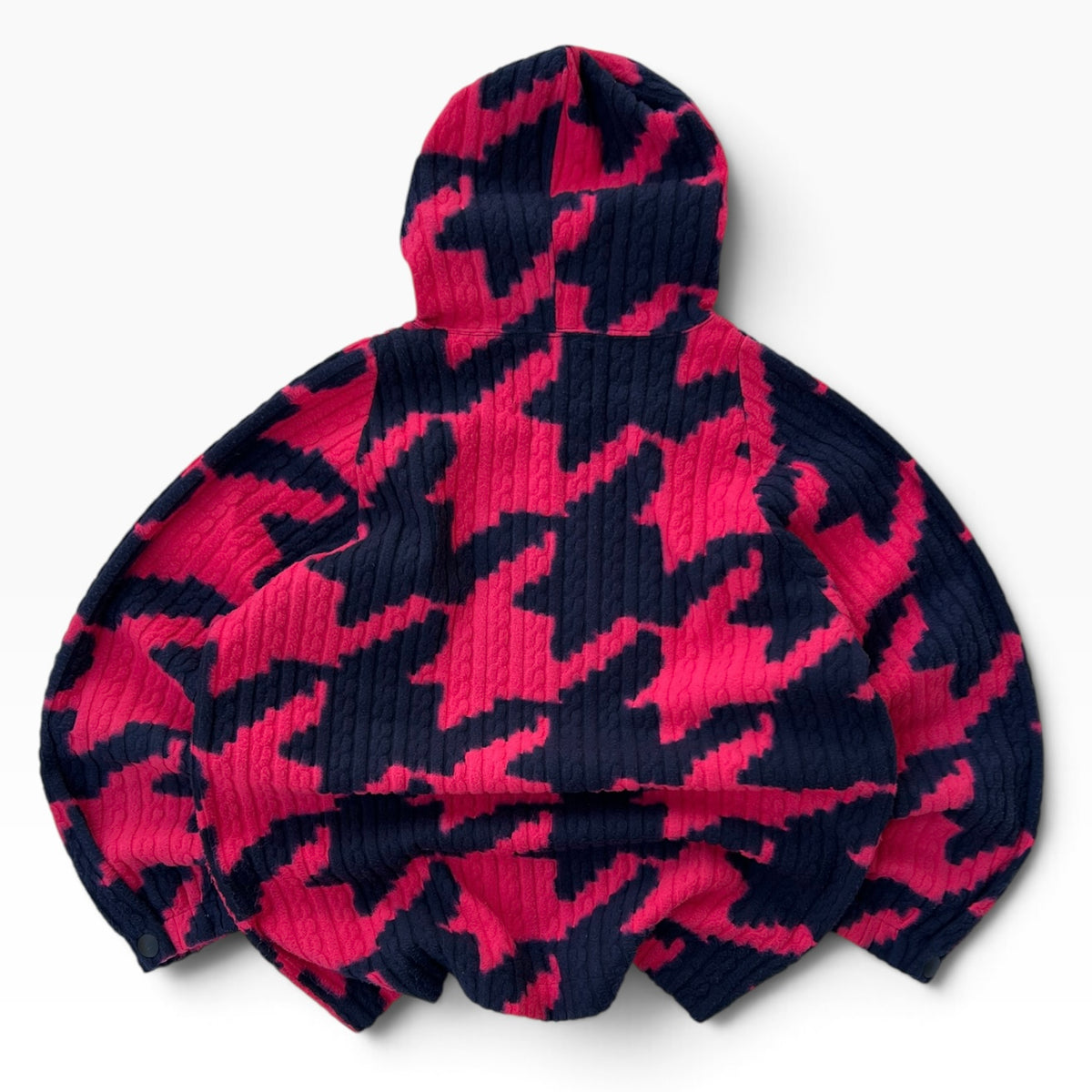 Rose and crown “Matching style for girls” hooded fleece