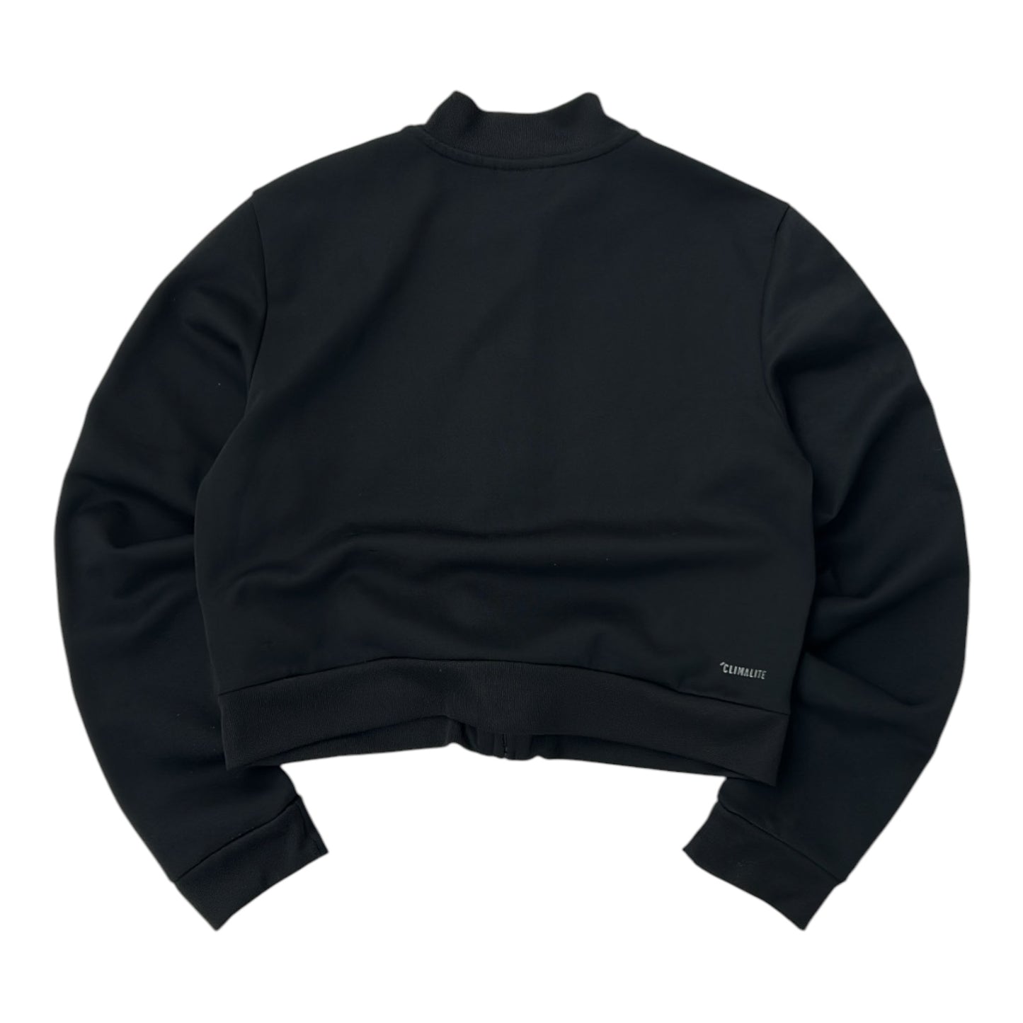 Adidas cropped black jacket