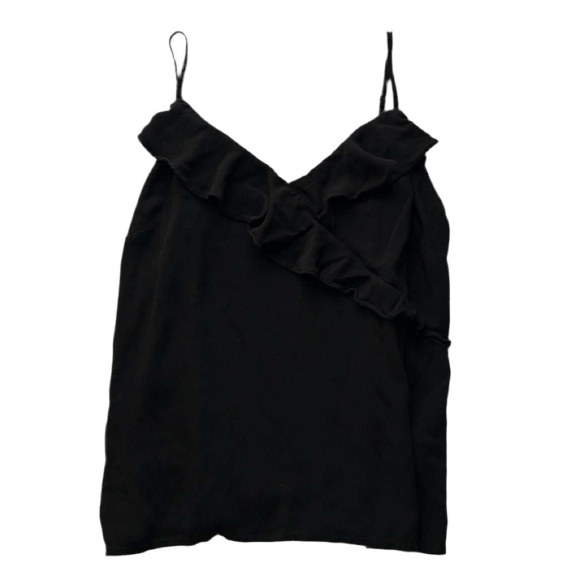Spaghetti Strap Ruffle Top