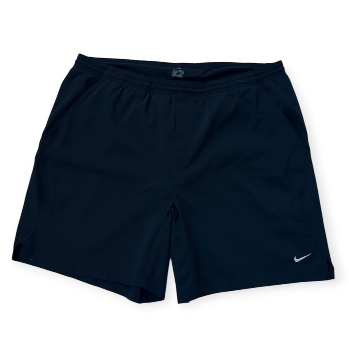 Nike black track shorts (Adjustable waist)