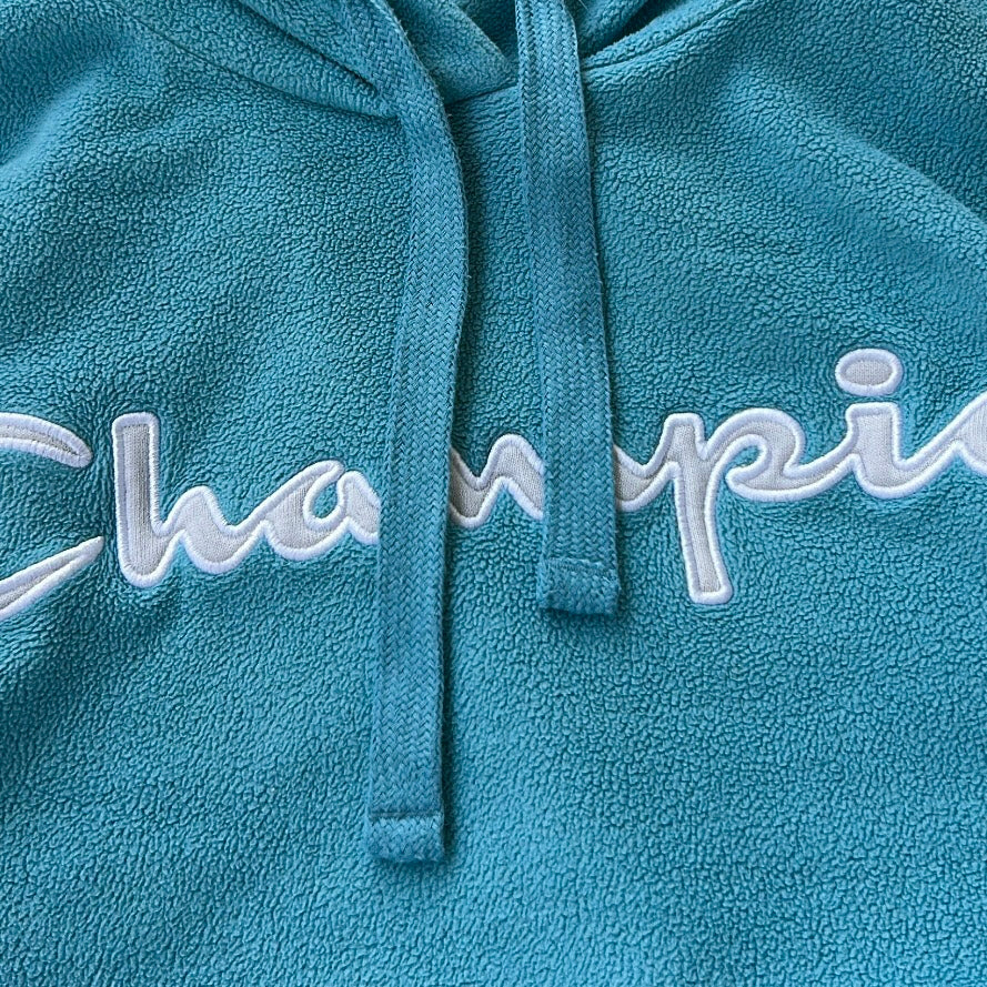 Champion Baby blue fleece hoodie