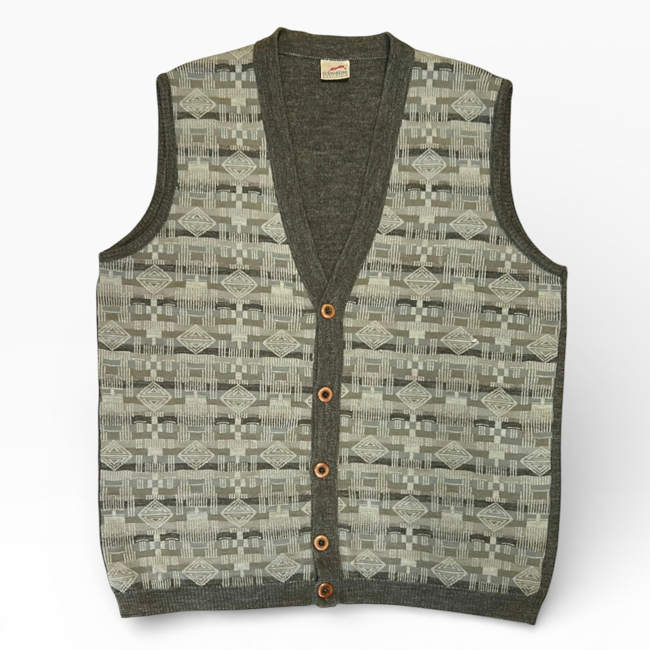 Bernardini Full button up vest top