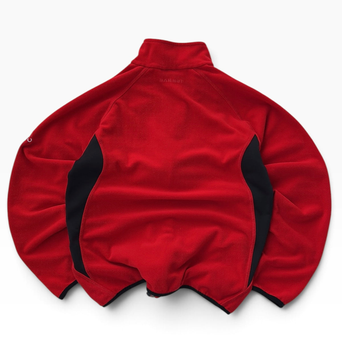 Mammut hot red full zip fleece