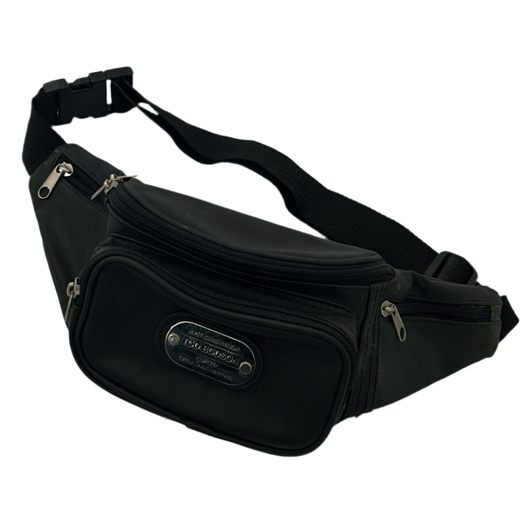 Vintage Tod Bodson Leather Banana Bag