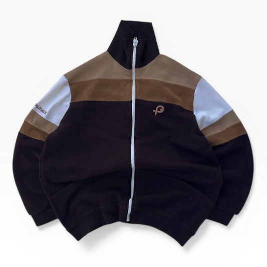 Italian pouchain Choco brown tones vintage full zip vintage jacket