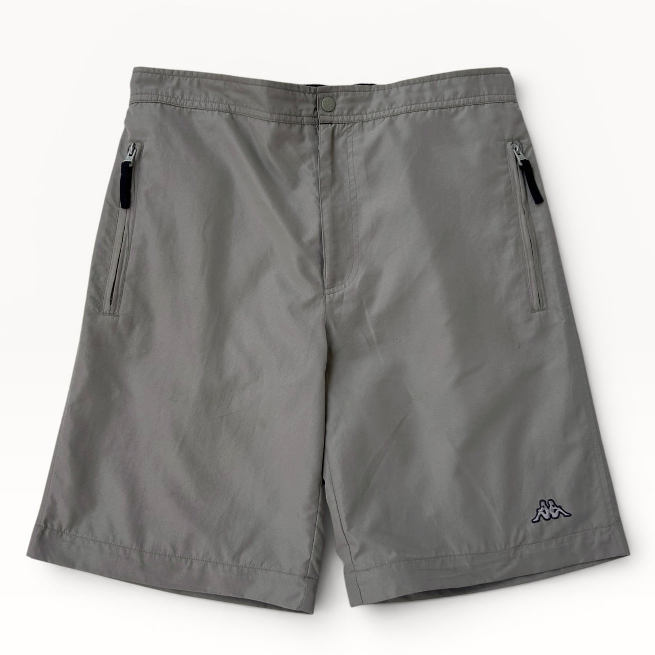 Kappa beige x navy shorts
