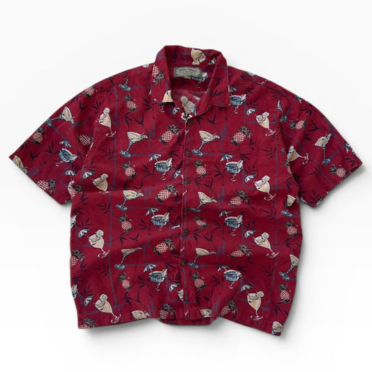 Palm Island Hawaiian cocktail shirt