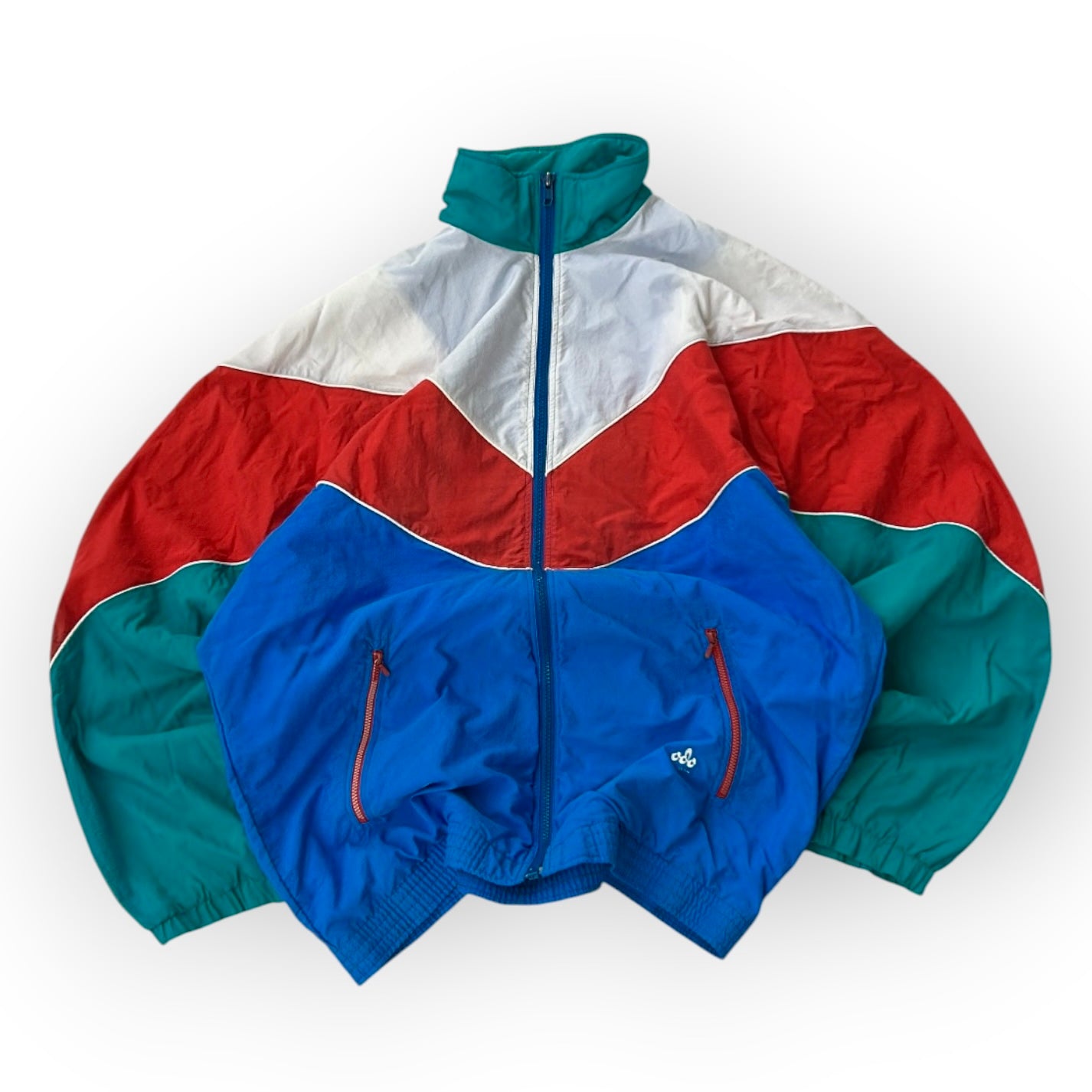 Colourfull vintage shell jacket
