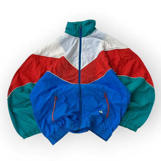 Colourfull vintage shell jacket