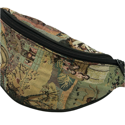 Vintage Mebroided Banana Bag