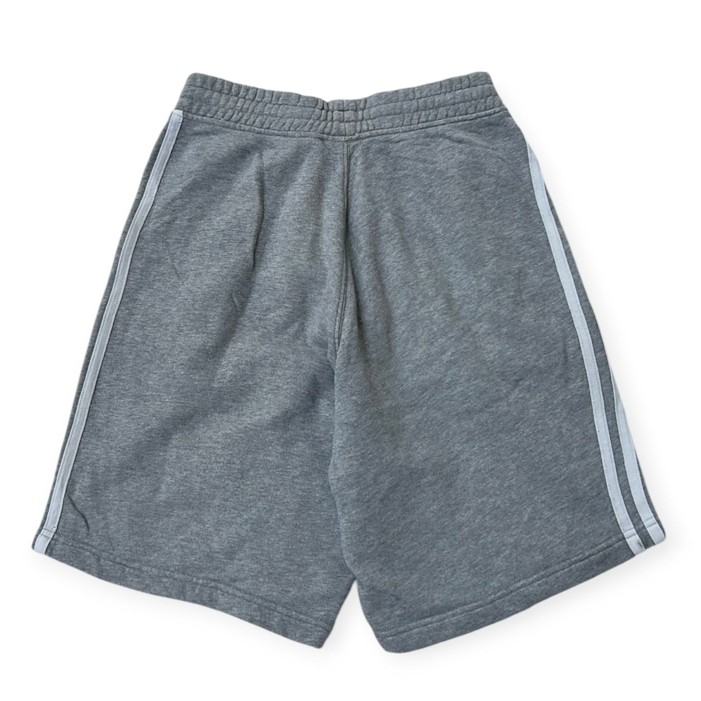 Adidas grey three stripe shorts (Adjustable waist)