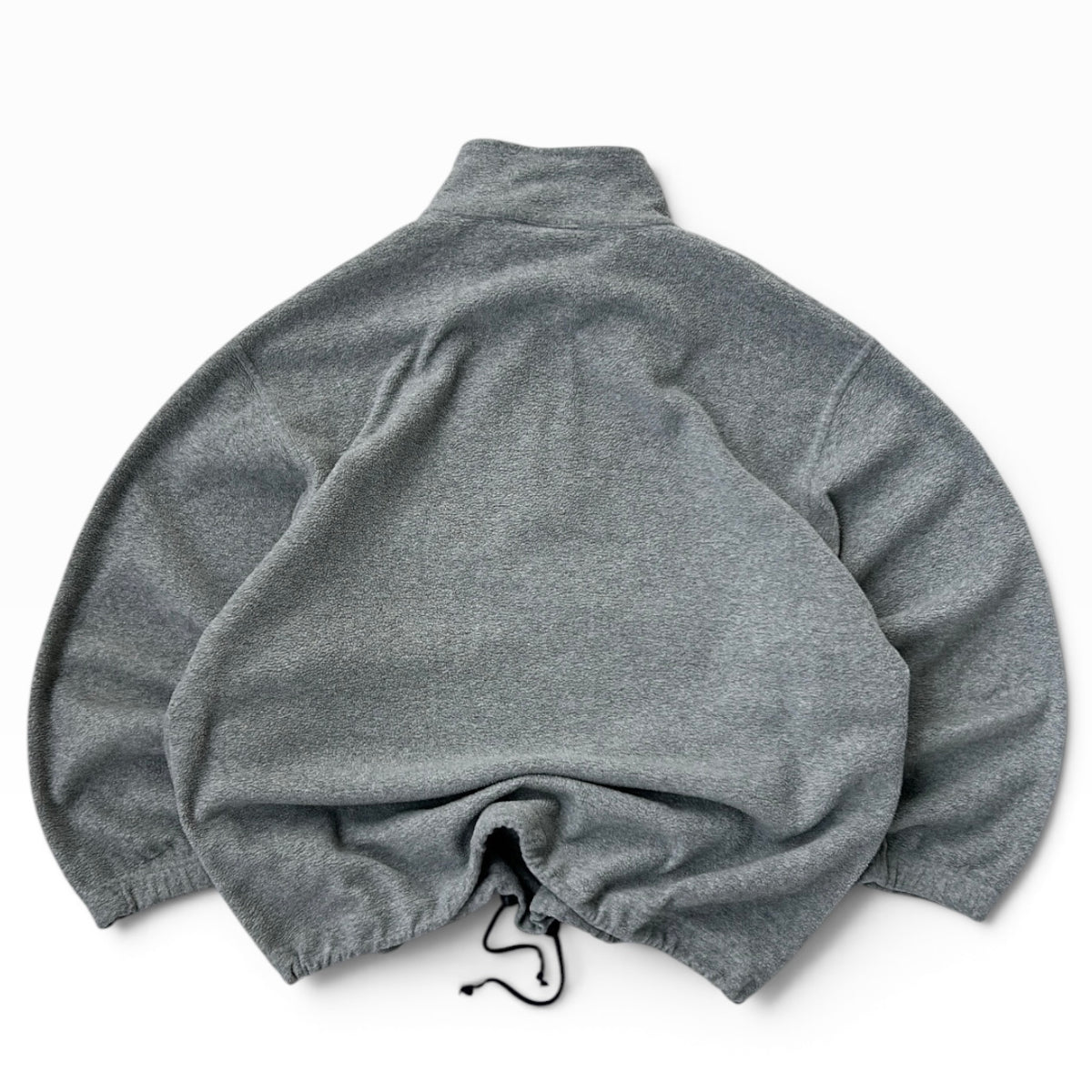 Asics grey 1/4 Zip adjustable Fleece