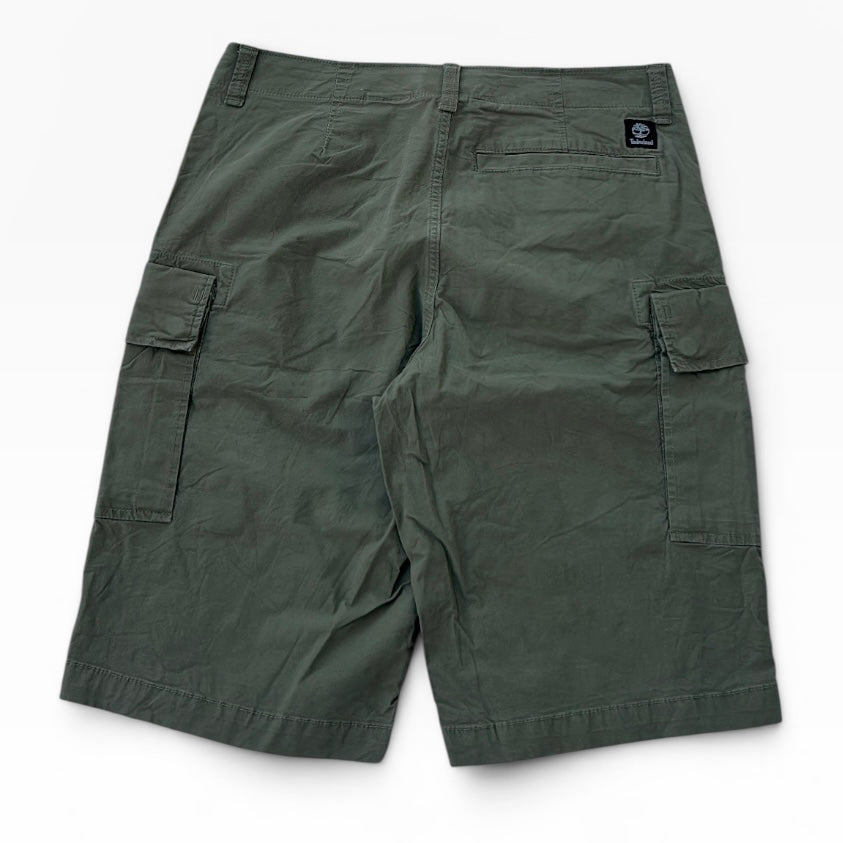 Timberland khaki cargo bermuda shorts