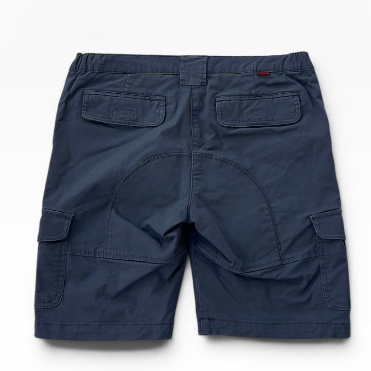 SLAM dark grey cargo bermuda shorts