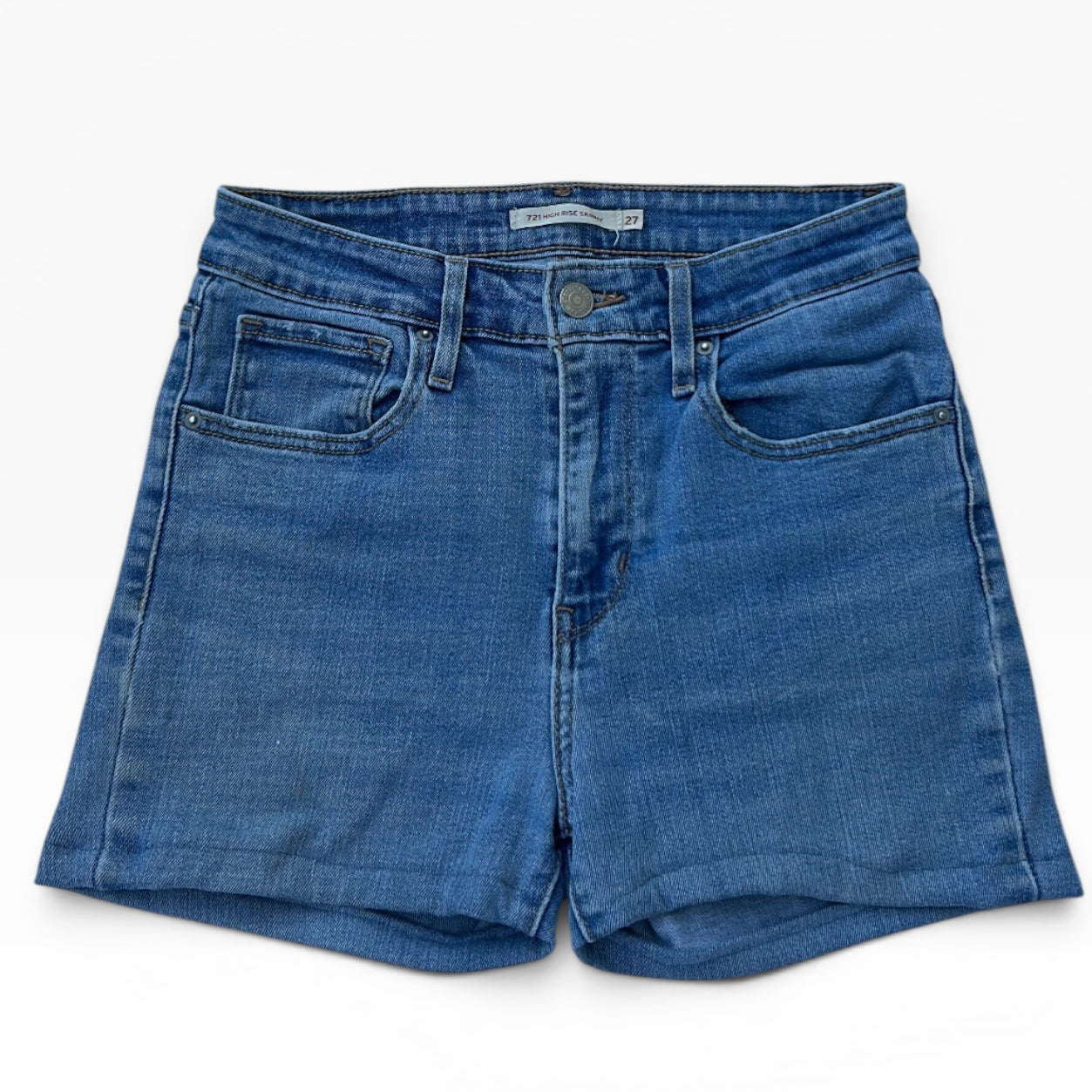 Levis 721 booty shorts