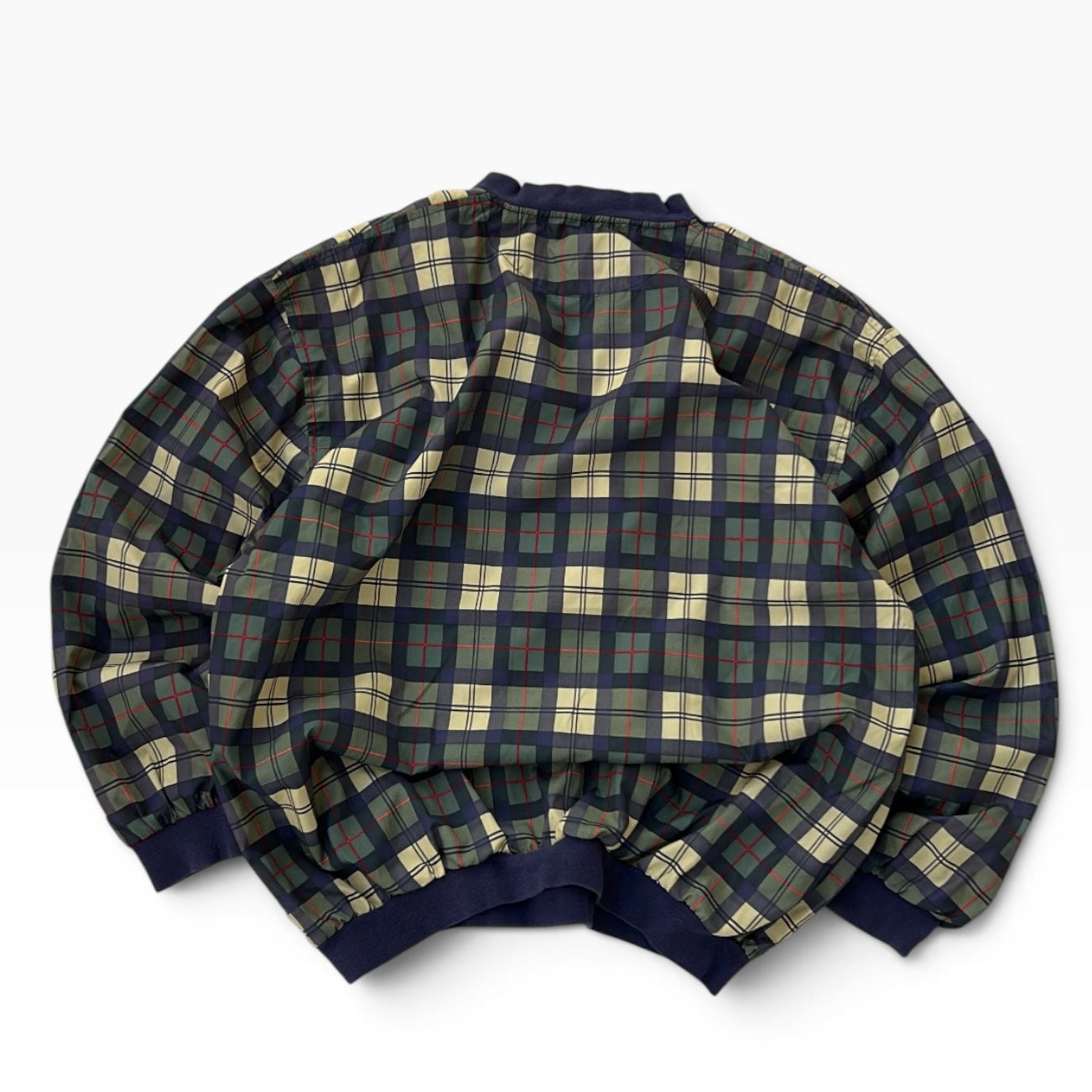 Pivot Rules Checkers 1/4 zip 90’s shell toper