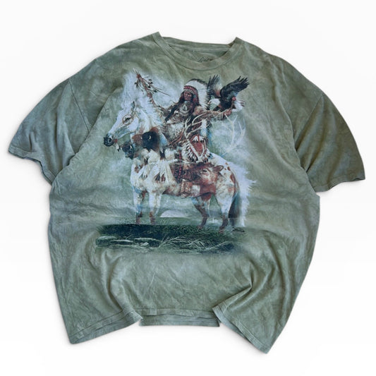 The mountain tribal graphic tee (100% cotton)